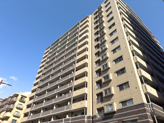 おしゃれな高層マンション