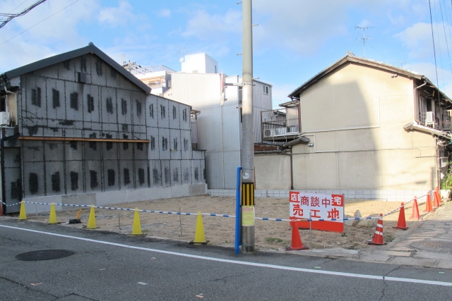 商談中の更地
