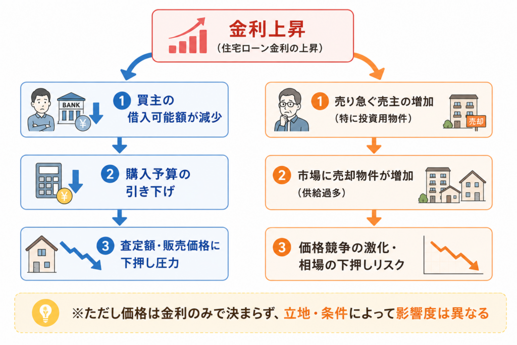 金利上昇が市場に与える影響